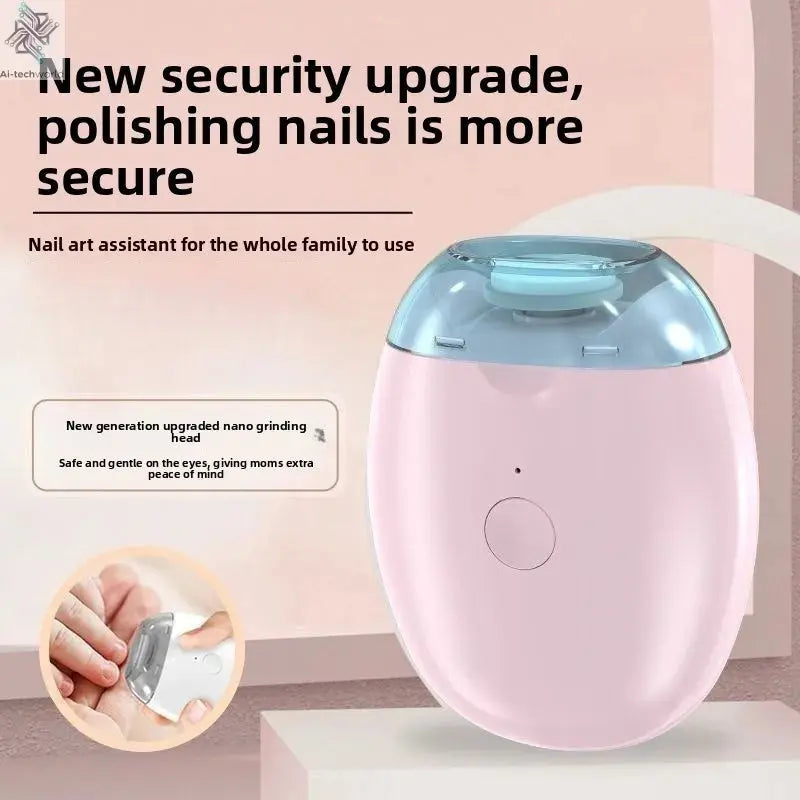 1 Pcs Electric Automatic Nail Clipper Manicure Nail Trimmer For Adult Ai-TechWorld