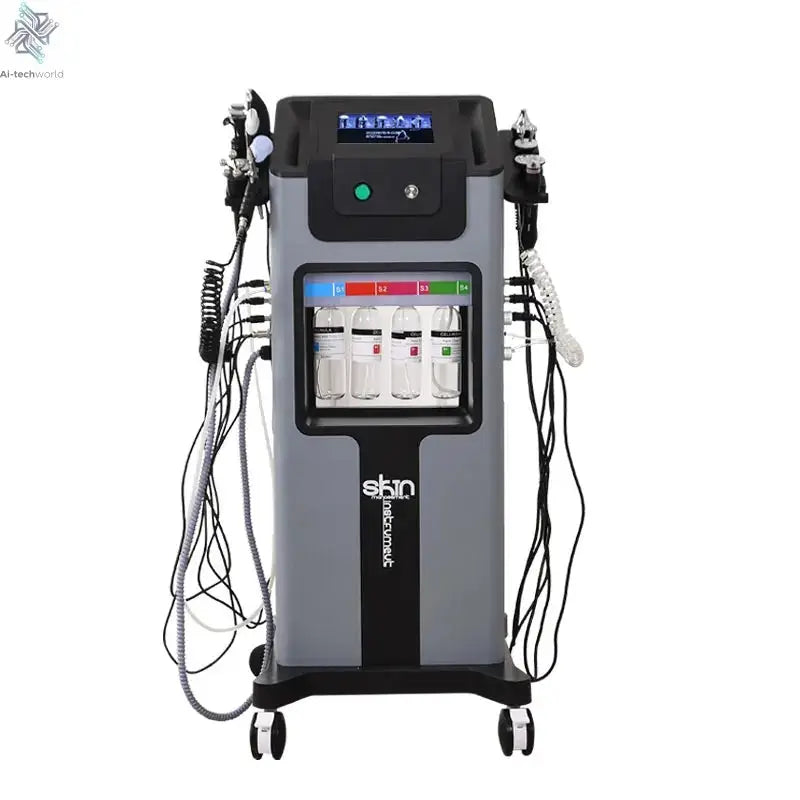 10 in 1 hydra aqua facial peeling diomand dermabrasion facial machine skim Care Ai-TechWorld