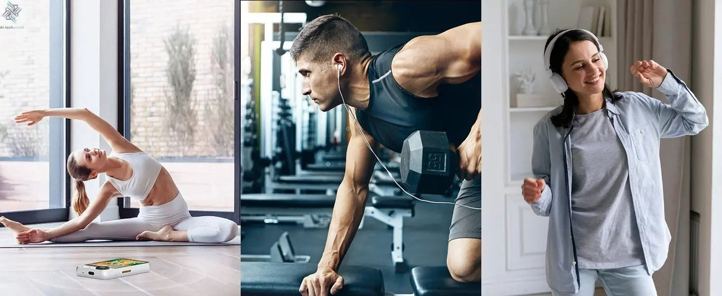 128GB MP3 Player with Boosted Bluetooth 5.3, Music Player Features HD Speaker, 2.4" Touchscreen, Expandable SD Card Slot, Dual Ai-TechWorld