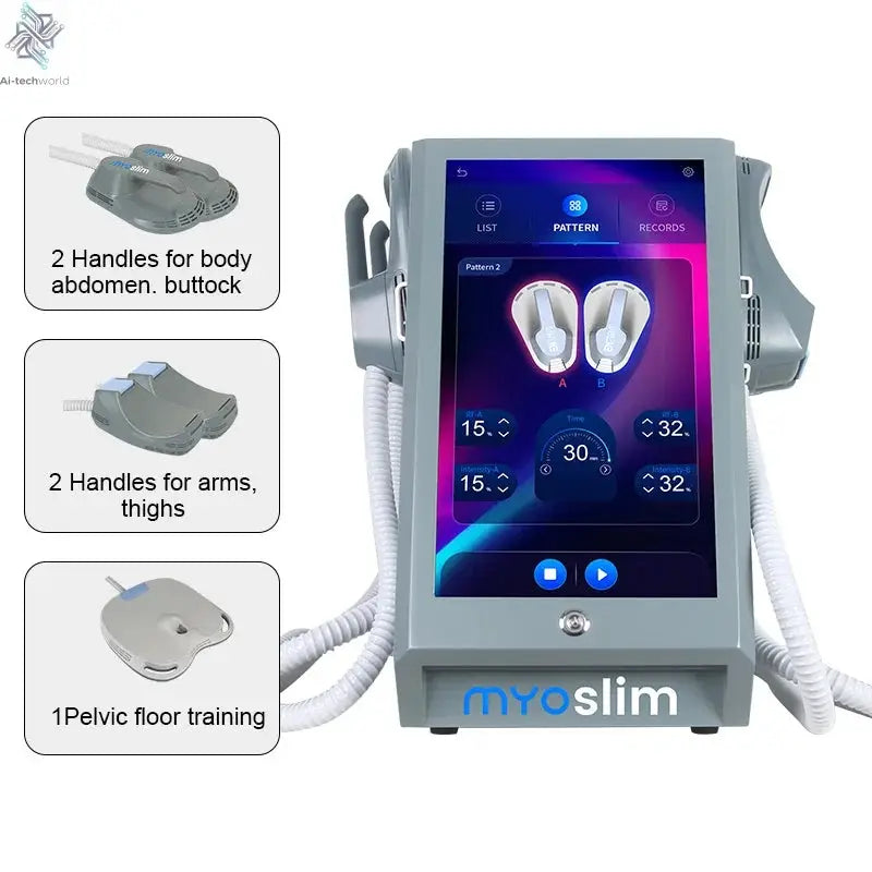 15 Tesla 6500W ABS Muscle Stimulator RF EMS NEO Portable Body Sculpting Machine Slimming Weight Lose Electromagnetic Pro Ai-TechWorld