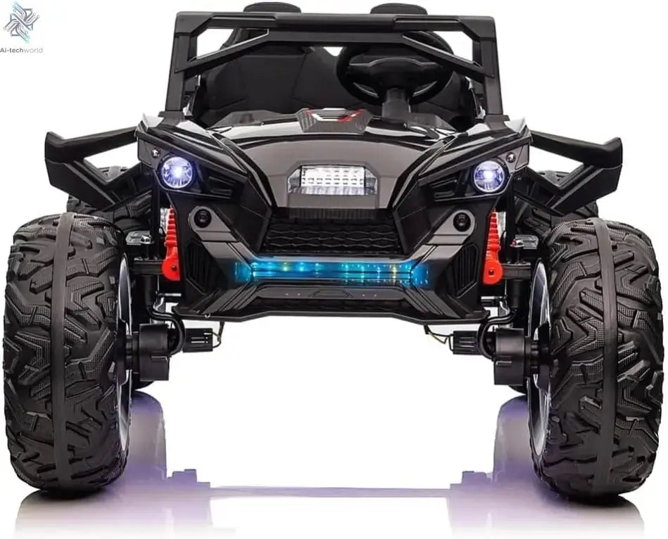 24V 10AH Ride on UTV Cars, 2 Seater, Battery Powered Ride On Cars with Remote Control, Full-Metal Frame, 4X Powerful Motors Ai-TechWorld