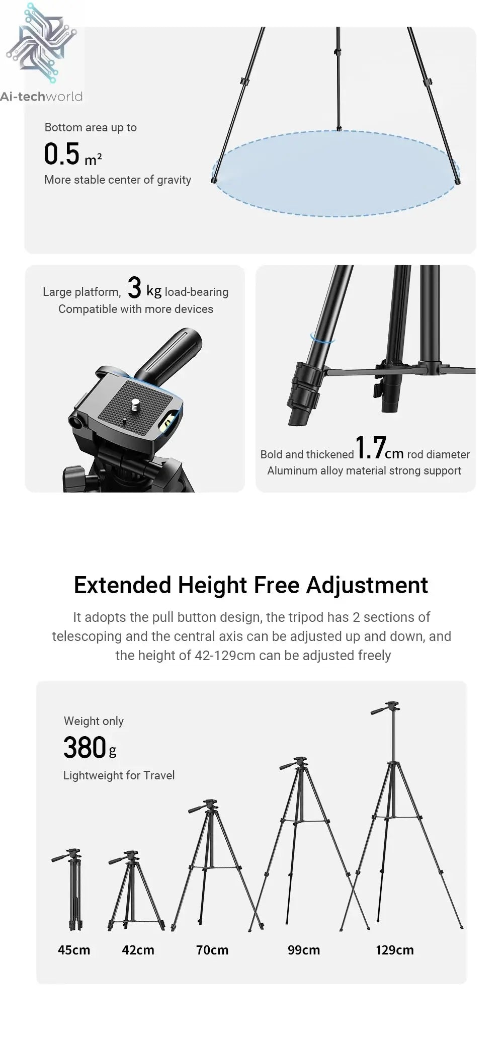 APEXEL HD Metal 20-40x Zoom Telescope Lens for Smartphones Ai-TechWorld