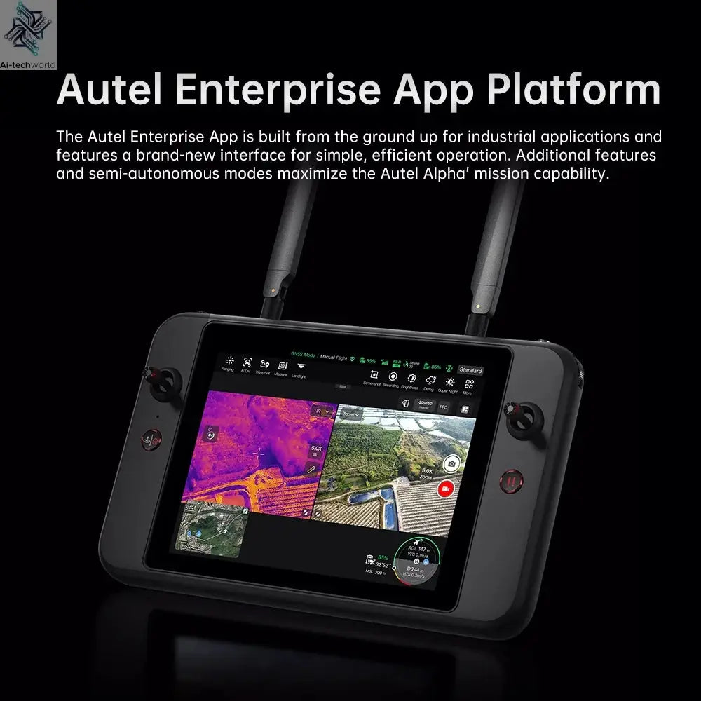 Autel Alpha Drone 4K HD Camara 15KM Image Transmission 720° Obstacle Avoidance Height Hold RC Drone for Aerial Photography Ai-TechWorld