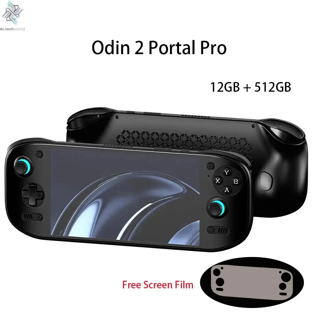 Ayn Odin2 Portal Pro/ Max Handheld Game Console 8Gen2 7Inch Touch Screen 8000mAh Wifi7.0 Android System Video Game Console Ai-TechWorld