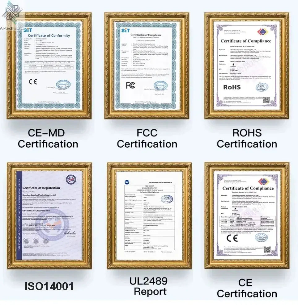 Coswheel T26 adult E-bike 500W 48V20Ah battery commute Electric Bike,26-inch Fat Tire E-Mountain bike Ai-TechWorld