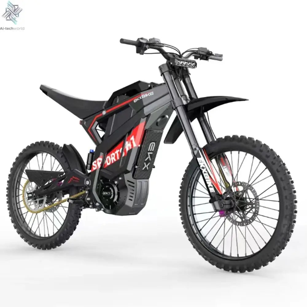 EKXBIKE M1 16800W Peak Electric Dirt Bike 72V/50Ah Electric Bike 85Miles Max Range 62Mph Max Speed Mountain Electric Motorcycle - Ai-TechWorld
