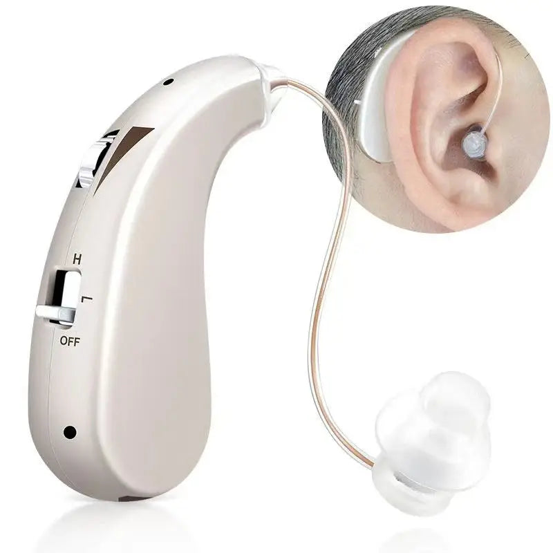 Enlarged hearing health earphones enhance ear sound protection for the elderly with hearing loss and tinnitus For Hearing Aid - Ai-TechWorld