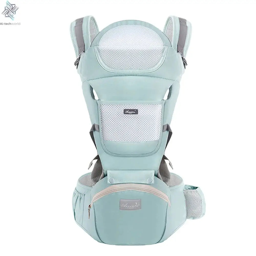 Ergonomic Baby Carrier Backpack Infant Baby Hipseat Carrier Front Facing Ergonomic Kangaroo Baby Wrap Sling Travel Backpack Ai-TechWorld