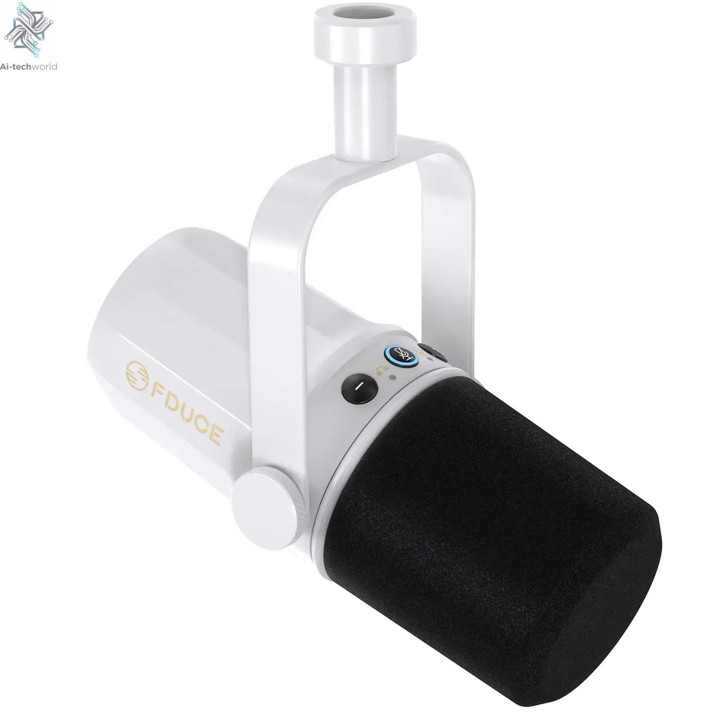 FDUCE SL40+ USB/XLR Dynamic Microphone Kit With Built - in Headset Output / Sound Insulation/Arm Stand,For PC PS5/4 Mixer - Ai - TechWorld