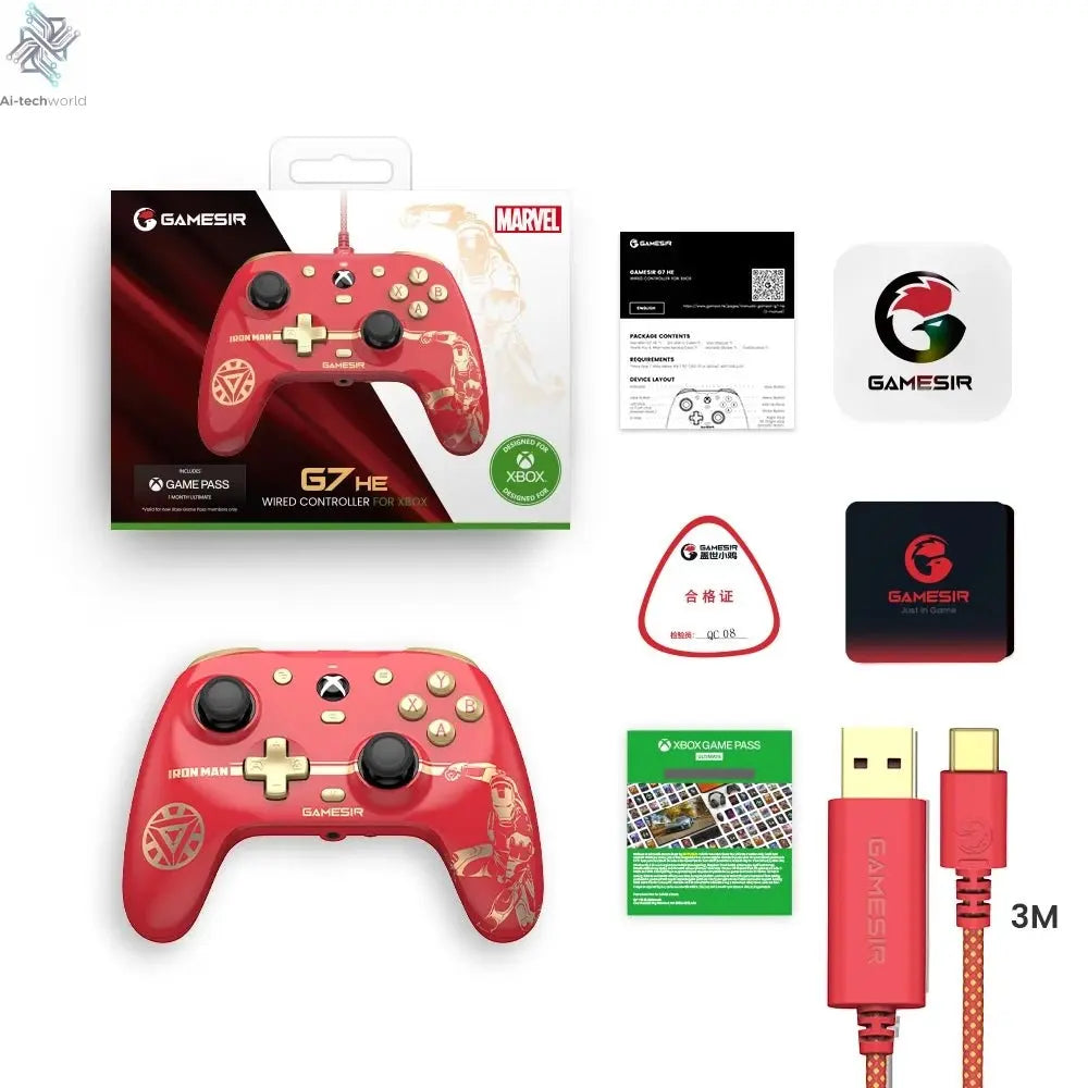 GameSir G7 HE Xbox Gaming Controller Hall Effect Gamepad for Xbox Series X, Xbox Series S, Xbox One, Steam and Windows PC - Ai - TechWorld