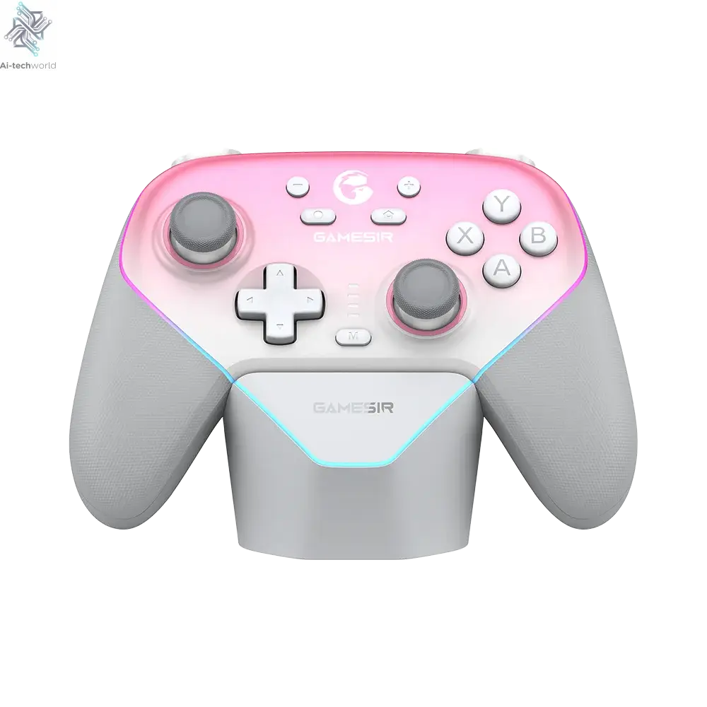 GameSir Super Nova Wireless Switch Controller with Charging Station Hall Effect Joystick for PC Nintendo Switch Android iOS Ai-TechWorld