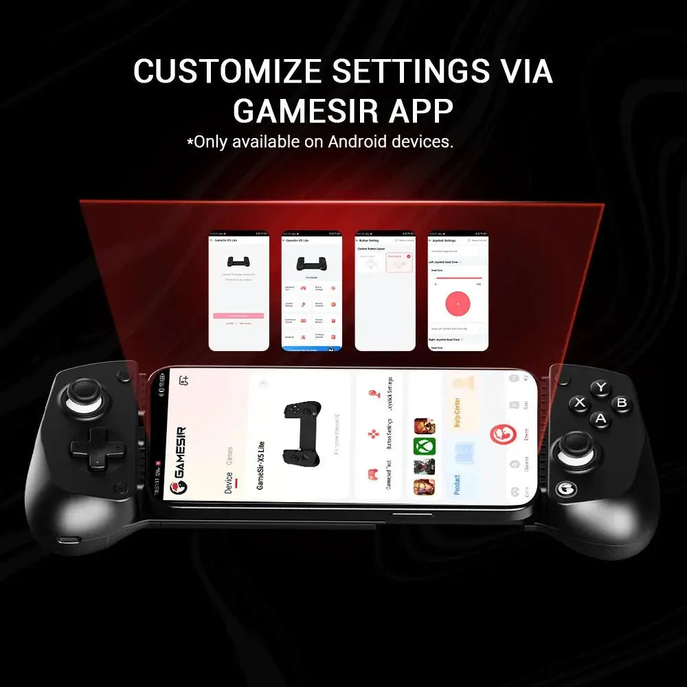 GameSir X5 Lite Mobile Gaming Controller for Android & iPhone 16/15, Hall Effect Joystick Portable Gamepad for On - the - Go Play - Ai - TechWorld