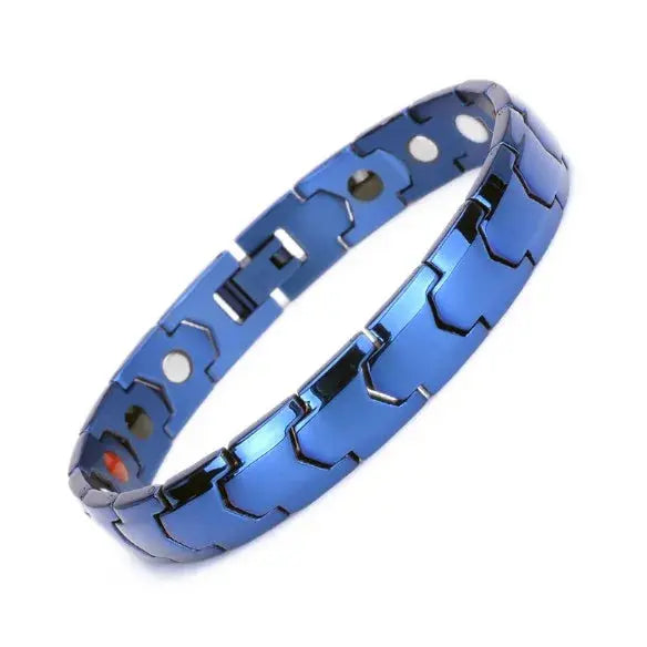 Men's Best Gifts-Fine Jewelry Stainless Steel Magnetic Therapy Energy Bracelet Classic Style for Father's Day and Anniversary Ai-TechWorld