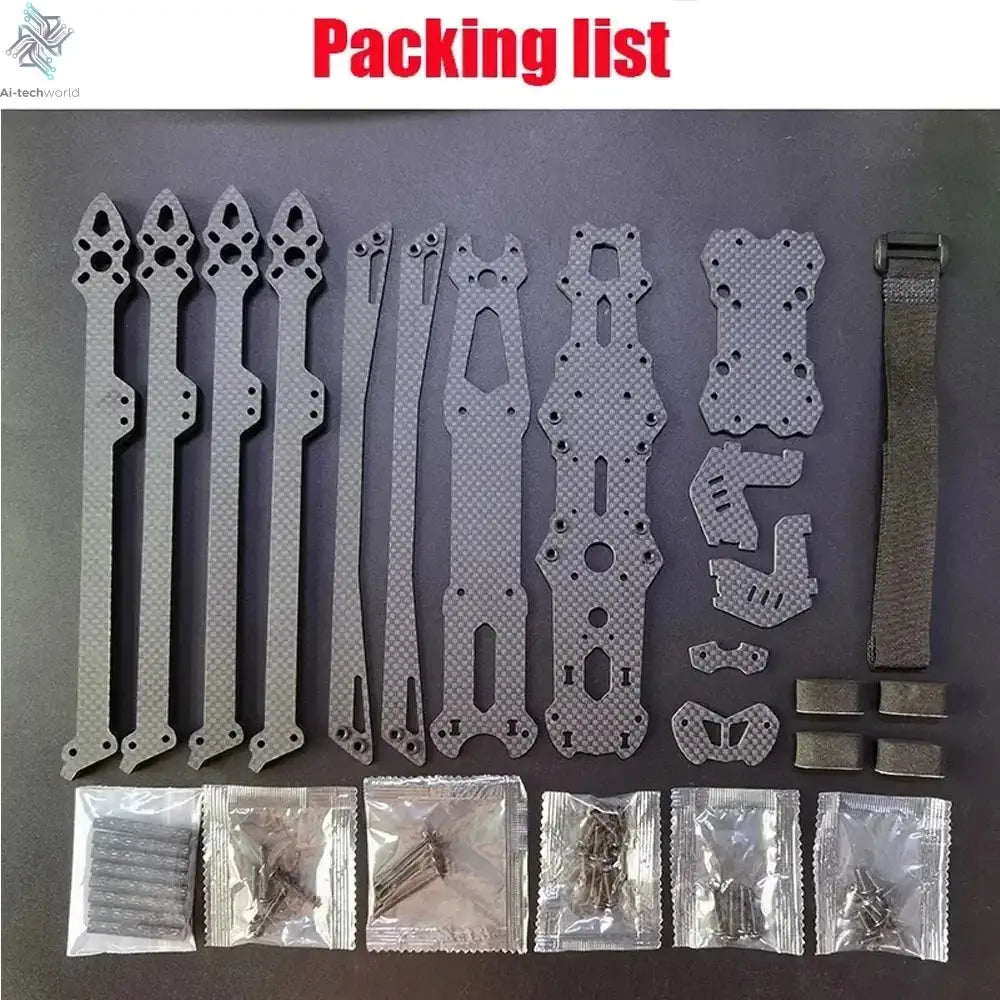 MAK4 V2 MARK4 FPV Drone Carbon Fiber Frame KIT 8inch 367mm 9inch 387mm 10inch 427mm For RC FPV Freestyle LongRange Racing Drone Ai-TechWorld