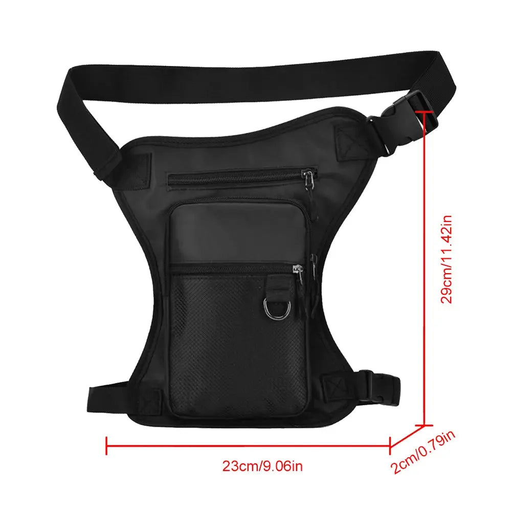 Motorcycle Leg Side Bag Travel Bag Waterproof Motorbike Waist Leg Bag Outdoor Sports Casual Fanny Pack Men Women Hip Bum Pack Ai-TechWorld