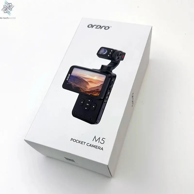 ORDRO M5 Pocket Video Camera Action Vlogging Digital Camcorder 5K 3-axis Face Tracking 3.5" Touch Screen Infrared Night Vision Ai-TechWorld