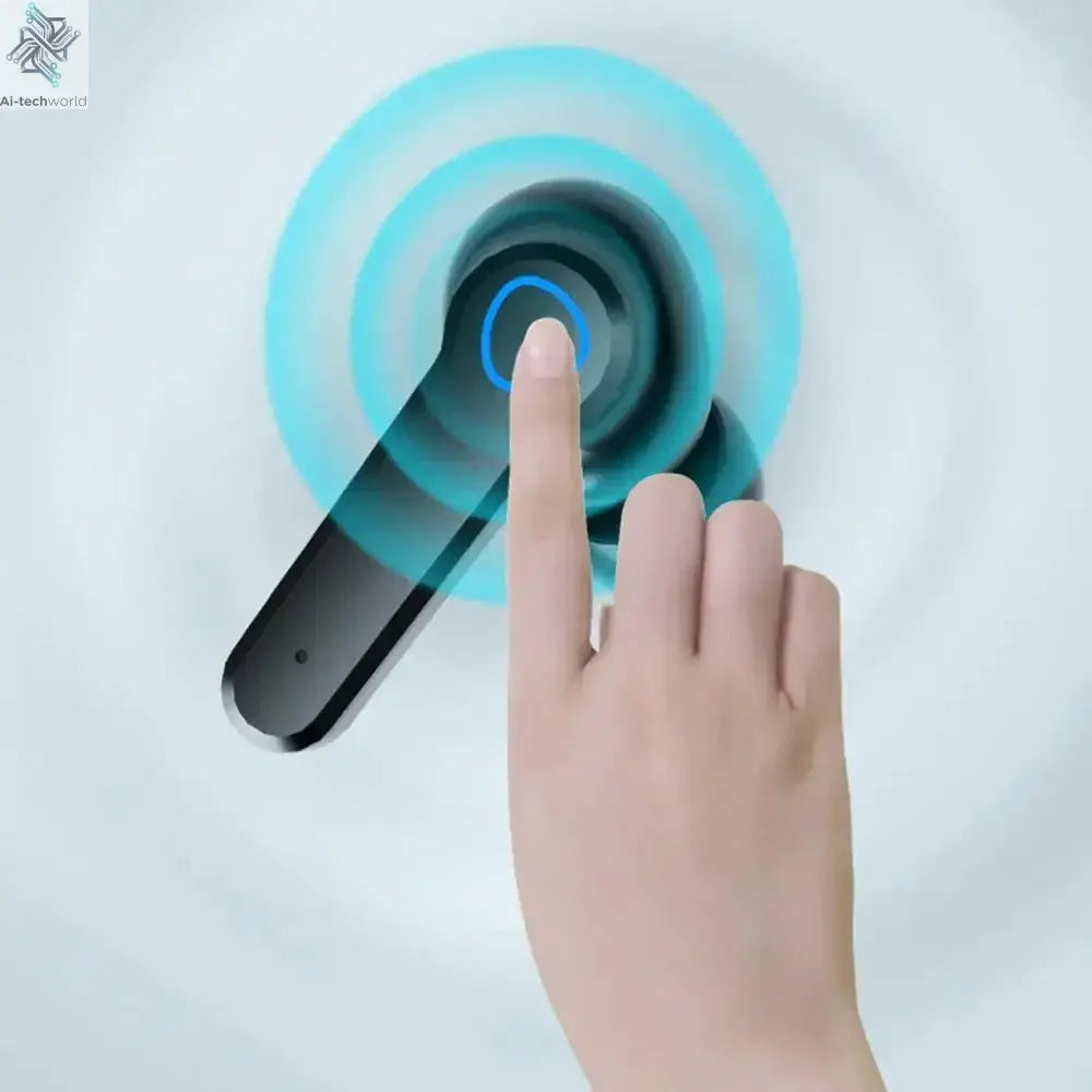 Original M19 Bluetooth Headset Wireless In-Ear Sports Intelligente Touch Led Displaymirror Warehouse Charging Treasure Earphone Ai-TechWorld