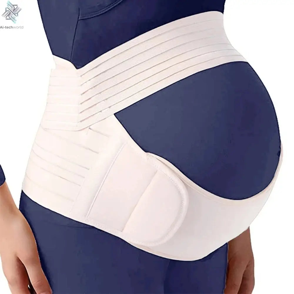 Pregnant Women Support Belly Band Back Clothes Belt Adjustable Waist Care Maternity Abdomen Brace Protector Pregnancy Ai-TechWorld