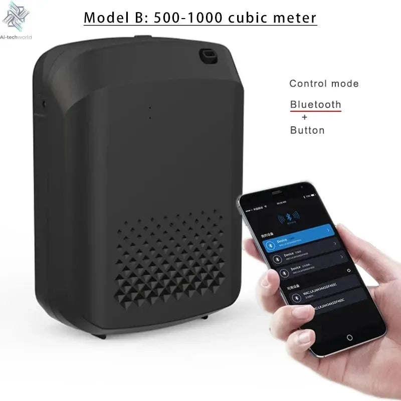 Room Fragrance Diffuser Wall Mounted Hotel Air Freshener Bluetooth Essential Oils Diffuser Built-in Fan Electric Smell For Home Ai-TechWorld