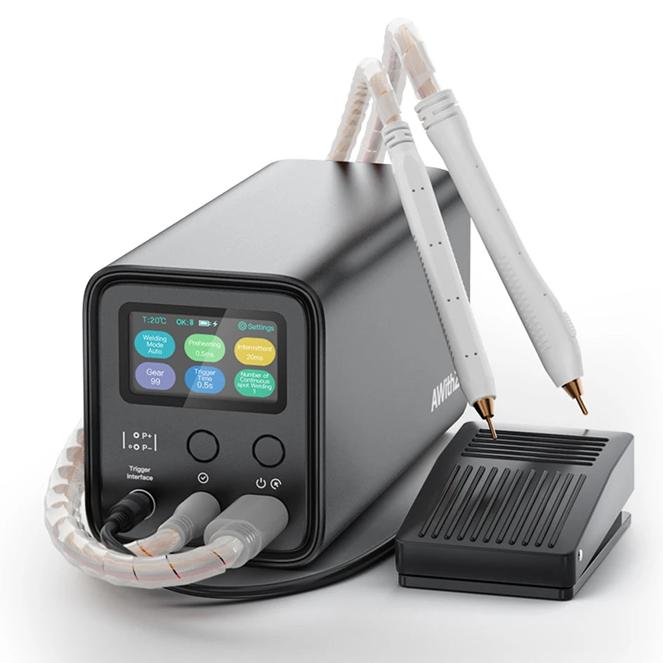 AWithZ UF20B Spot Welder Super Farad Capacitor Spot Welding Machine 18650 Lithium Battery DIY Nickel Sheet Welding Machine EU Ai-TechWorld