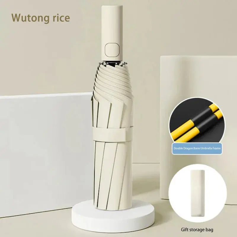 Xiaomi MIJIA 24 Bone Folding Umbrella Fully Automatic Double Bone SPF 50 UV Protection Rain Resistance Wind Resitance Umbrella Ai-TechWorld