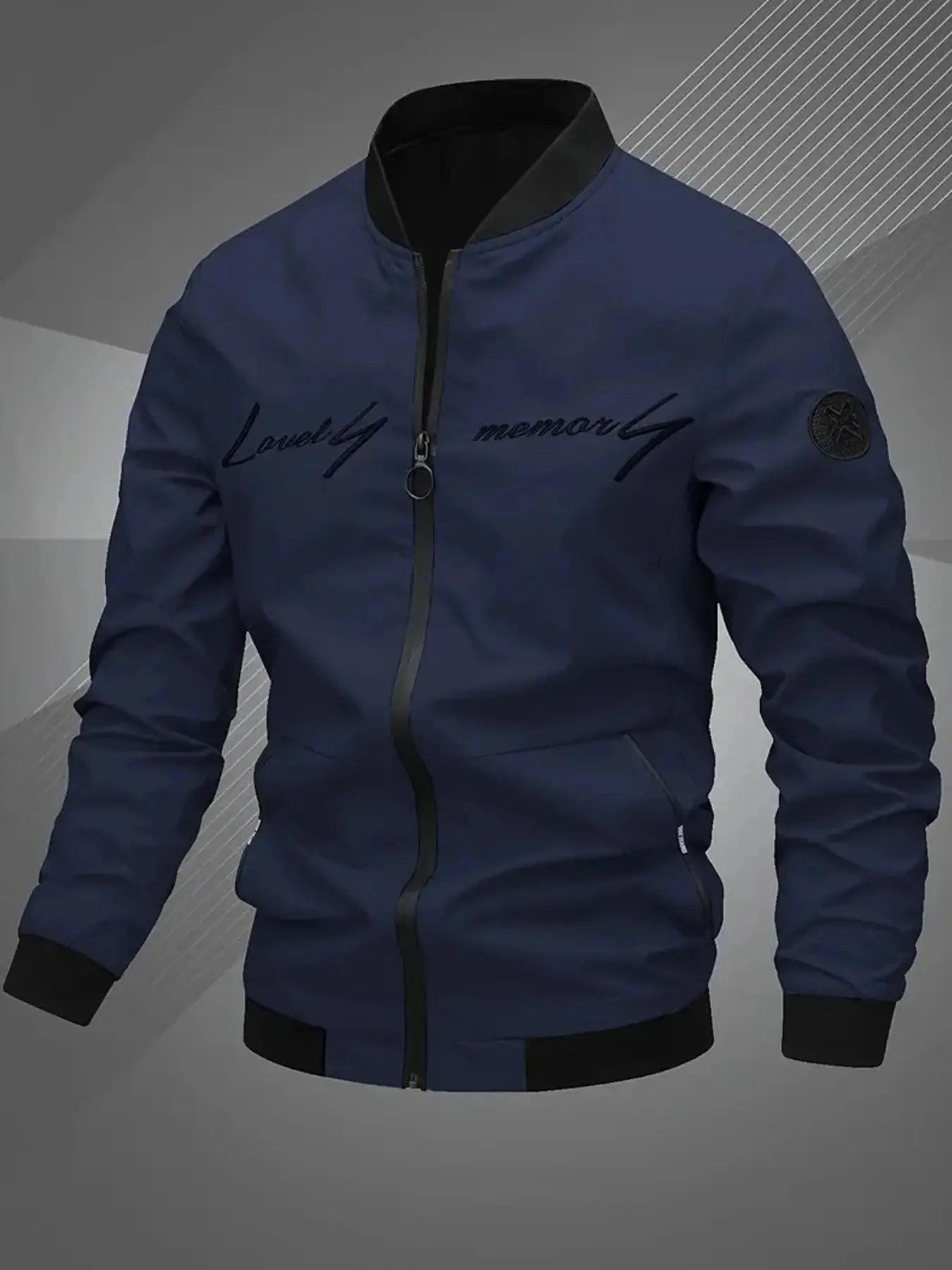 Trendy Men's Preppy Jackets Suitable for Seasonal Wear, Spring and Autumn Fashionable Men's Casual Jackets Ai-TechWorld