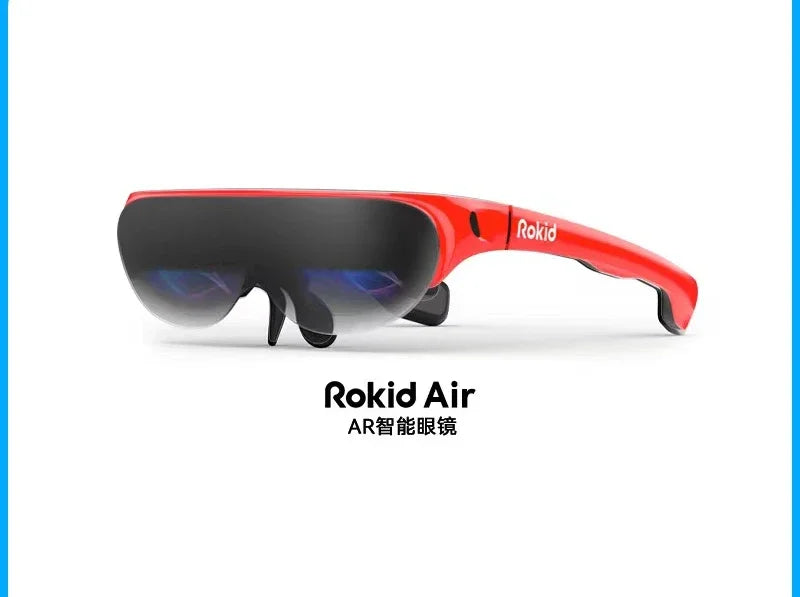 Rokid Air AR Smart Glasses 120" Screen with 1080P OLED Dual Display 43°FoV 55PPD Foldable Home Game Viewing Device Ai-TechWorld
