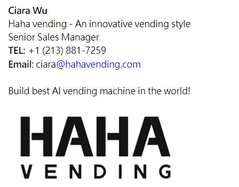 HAHA Smart Vending Freezer POS NFC Temperature Range -8F to 50F for Ice Cream And Drinks(550) Ai-TechWorld