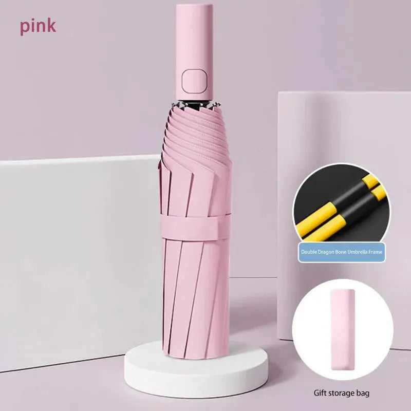 Xiaomi MIJIA 24 Bone Folding Umbrella Fully Automatic Double Bone SPF 50 UV Protection Rain Resistance Wind Resitance Umbrella Ai-TechWorld
