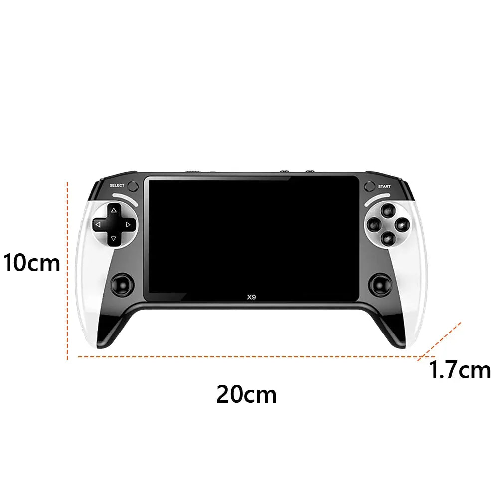 5.5 Inch Screen Handheld Game Console 1500mAh Electronic Game Player Type-C Charging Portable Game Player for Kids Adults Ai-TechWorld