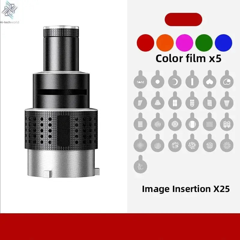 Shiyan Optical Focusing Projection Photography Spotlight For Aputure Godox Jinbei Bowens Mount LED Light Flash Strobe Light Ai-TechWorld
