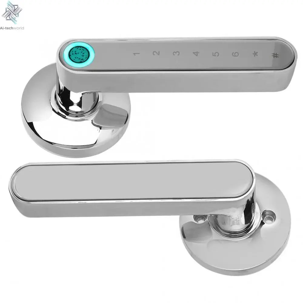 Smart Fingerprint Door Lock – Keyless Entry with Bluetooth, APP - Ai - TechWorld