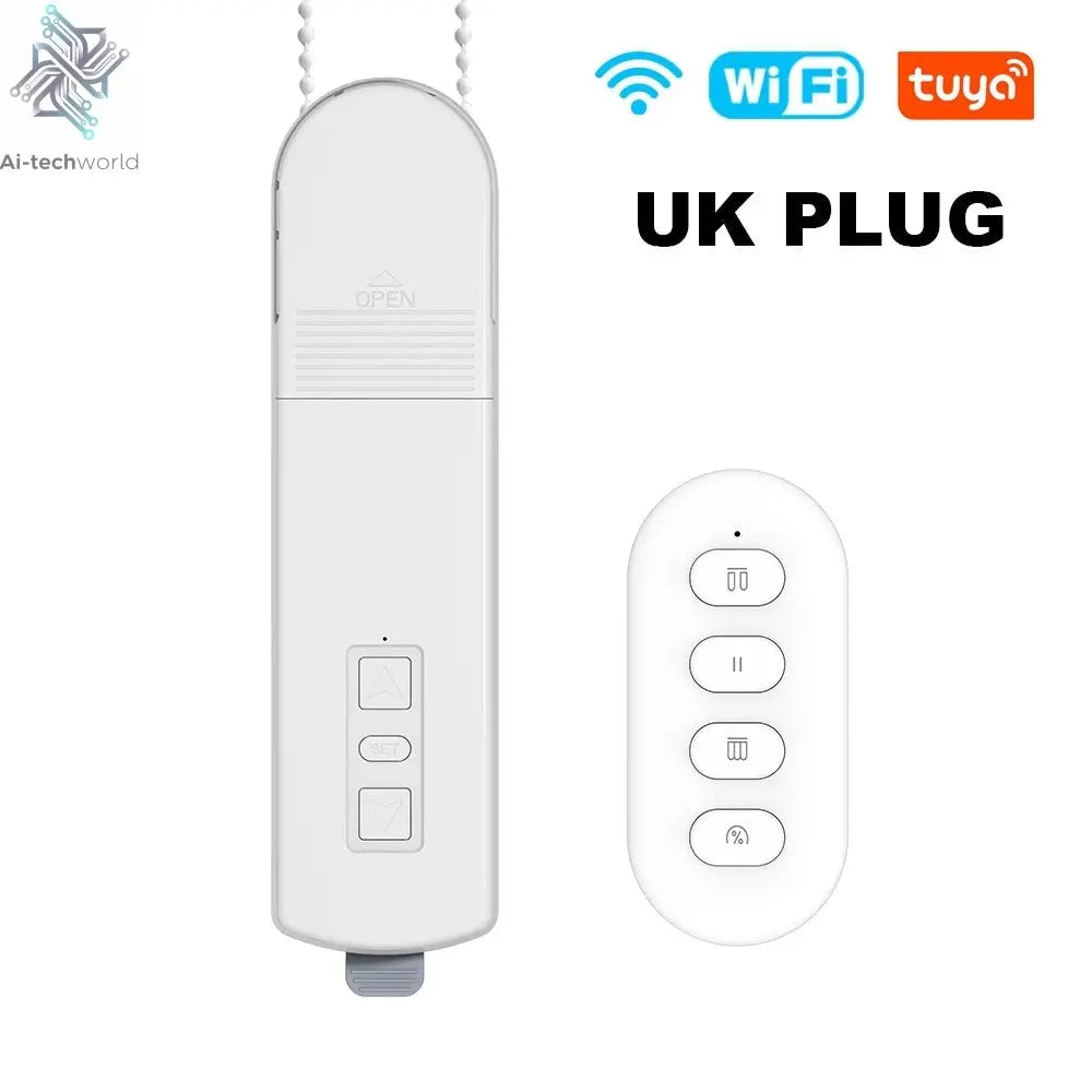 Smart Motorized Electric Roller Shutter Blind Curtain Motor – Voice and App Controlled - Alexa Google Home Alice - Ai - TechWorld