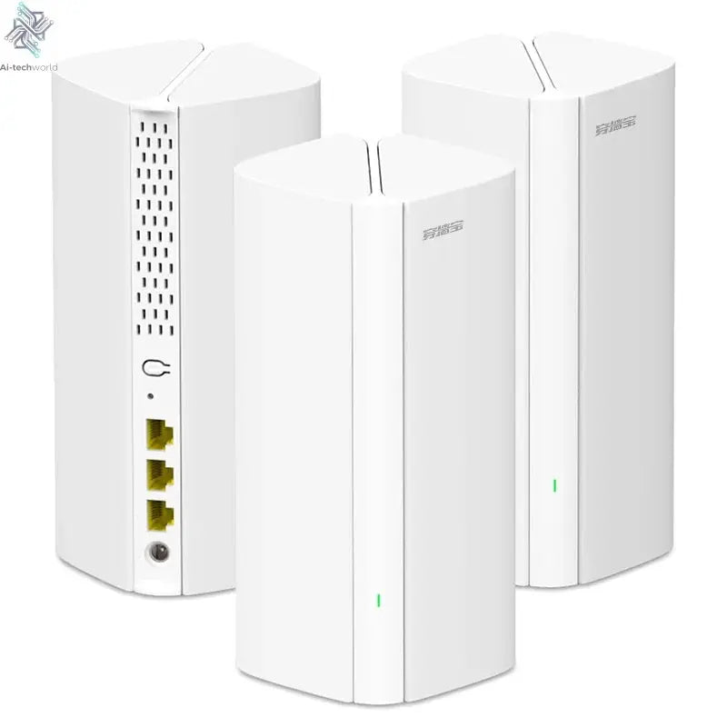 Tenda AX3000 WiFi6 Mesh System EM/MX12 Wireless Router Wi-Fi6 Mesh WiFi Router up to 7000 sq.ft. Wifi range extender WIFI 6 Mesh Ai-TechWorld