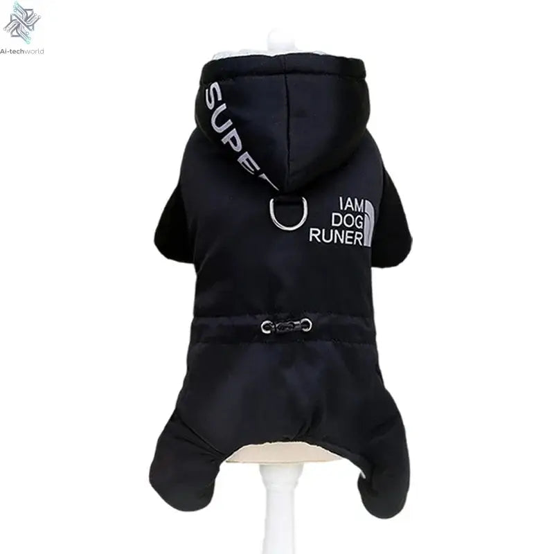 Thicken Warm Dog Jumpsuit Winter Pet Dogs Clothes for Chihuahua Coat Waterproof Hoodie Puppy Overalls Poodle Jacket Pet Apparel Ai-TechWorld