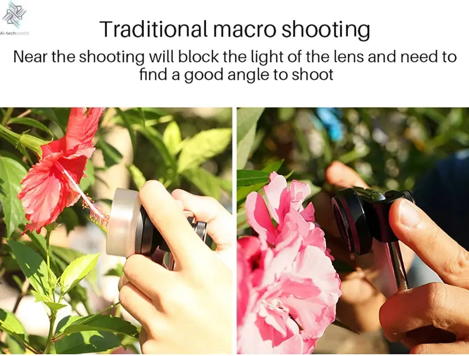Ulanzi 17mm 10X Macro Lens Universal For iPhone 13 14 15 16 Mini Pro Max Samsung S20 S21 S22 S23 Ultra Huawei XiaoMi Phone Lens Ai-TechWorld
