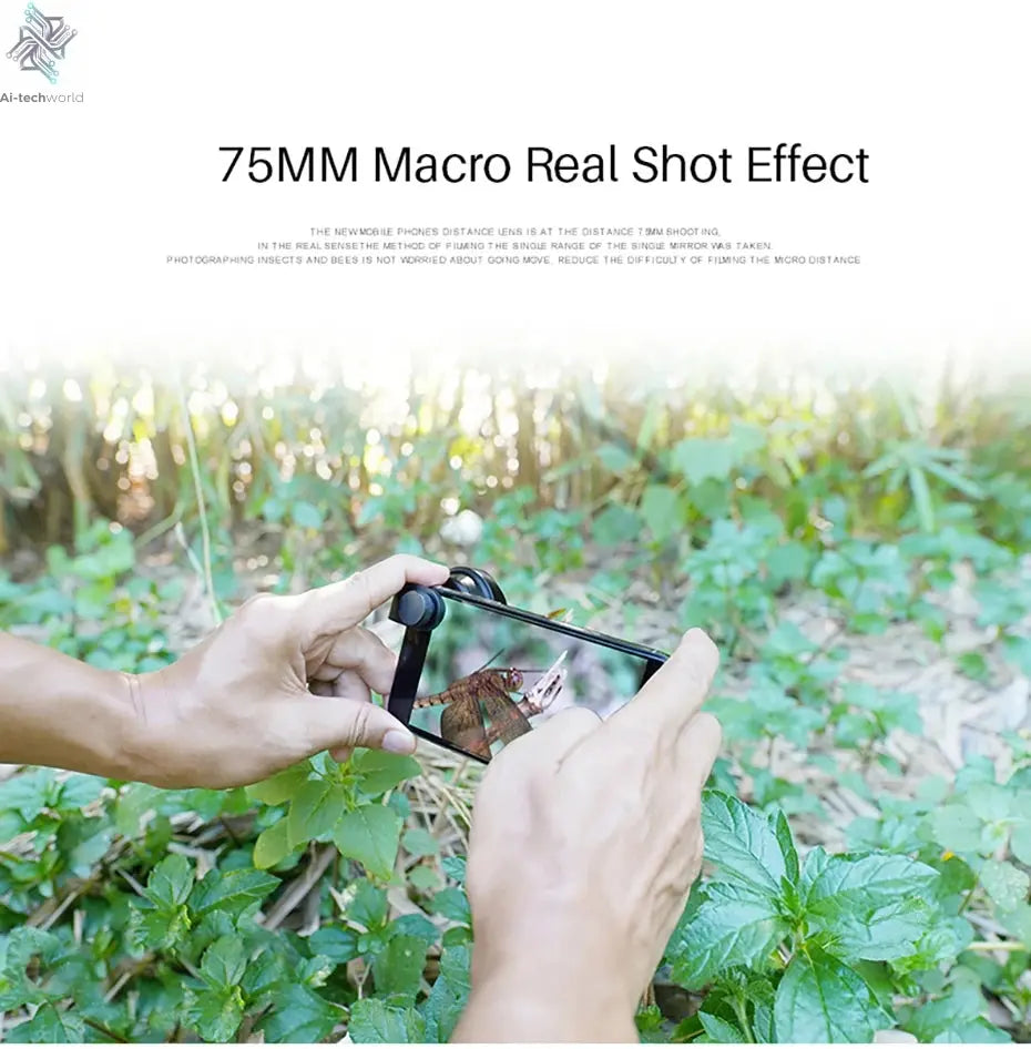 Ulanzi 17mm 10X Macro Lens Universal For iPhone 13 14 15 16 Mini Pro Max Samsung S20 S21 S22 S23 Ultra Huawei XiaoMi Phone Lens Ai-TechWorld