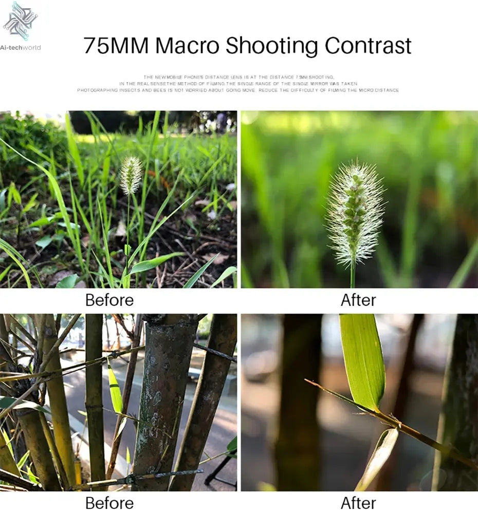 Ulanzi 17mm 10X Macro Lens Universal For iPhone 13 14 15 16 Mini Pro Max Samsung S20 S21 S22 S23 Ultra Huawei XiaoMi Phone Lens Ai-TechWorld
