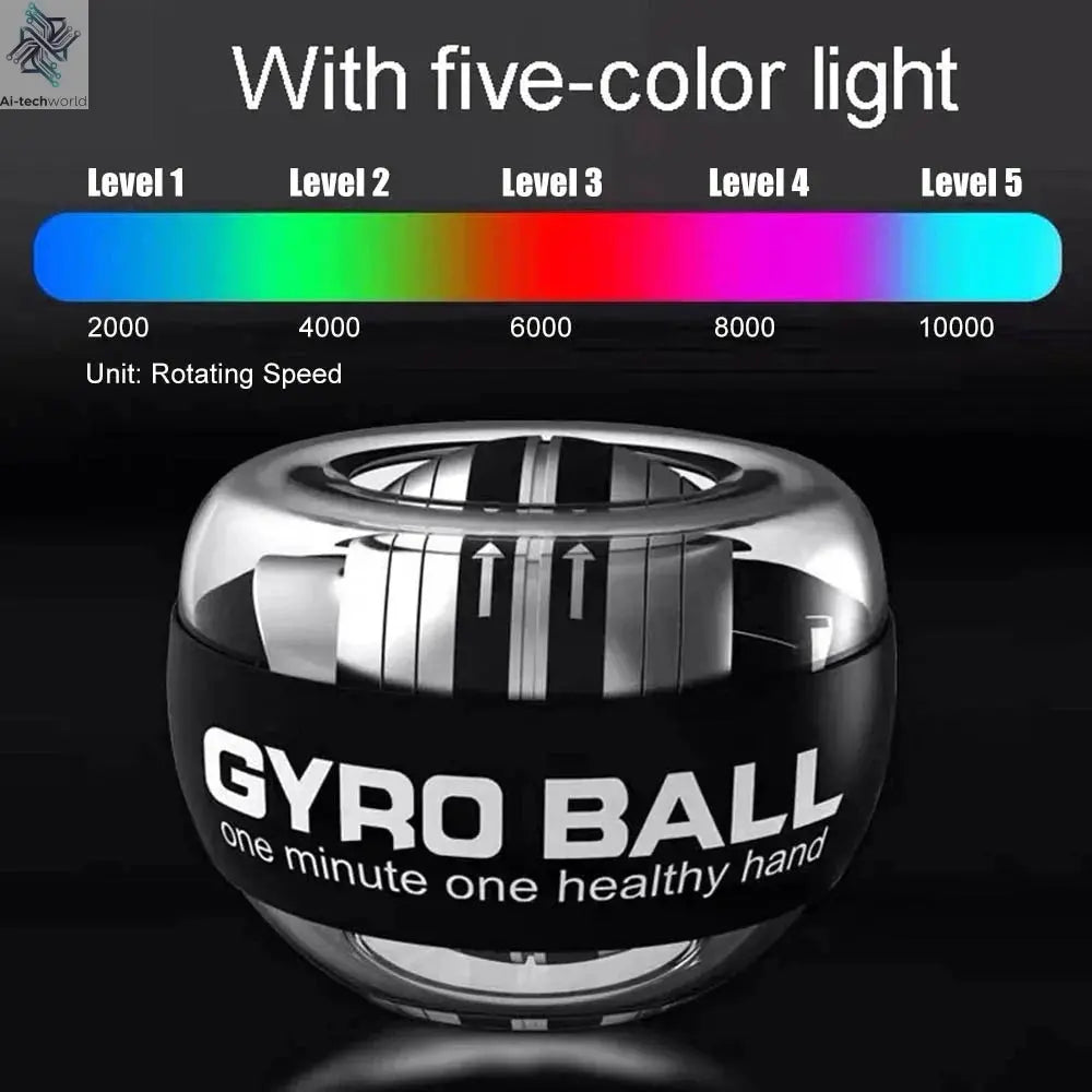 Wrist Force Ball/ball box Alloy Steel Massage Fitness Beauty and Grip Strength Bball Can Relieve Fatigue Throughout the Body Ai-TechWorld