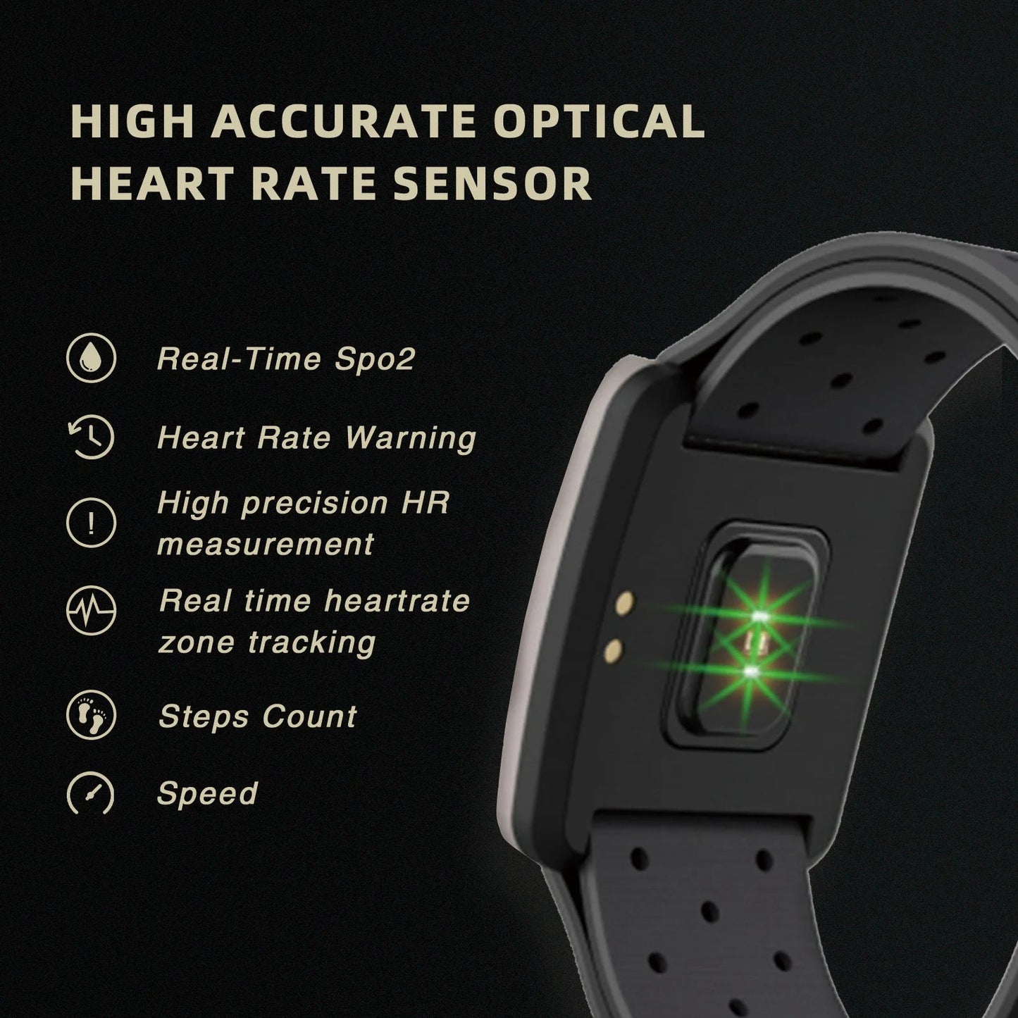 Fitness Tracker Wrist Band - Ai - TechWorld