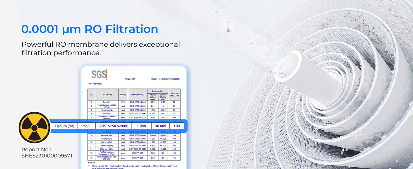 Waterdrop G3P800 Reverse Osmosis System, 800 GPD Fast Flow, NSF/ANSI 42 & 53 & 58 & 372 Certified, 3:1 Pure to Drain Ai-TechWorld 