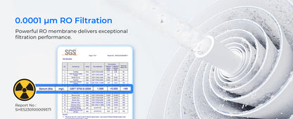 Waterdrop G3P800 Reverse Osmosis System, 800 GPD Fast Flow, NSF/ANSI 42 & 53 & 58 & 372 Certified, 3:1 Pure to Drain Ai-TechWorld 
