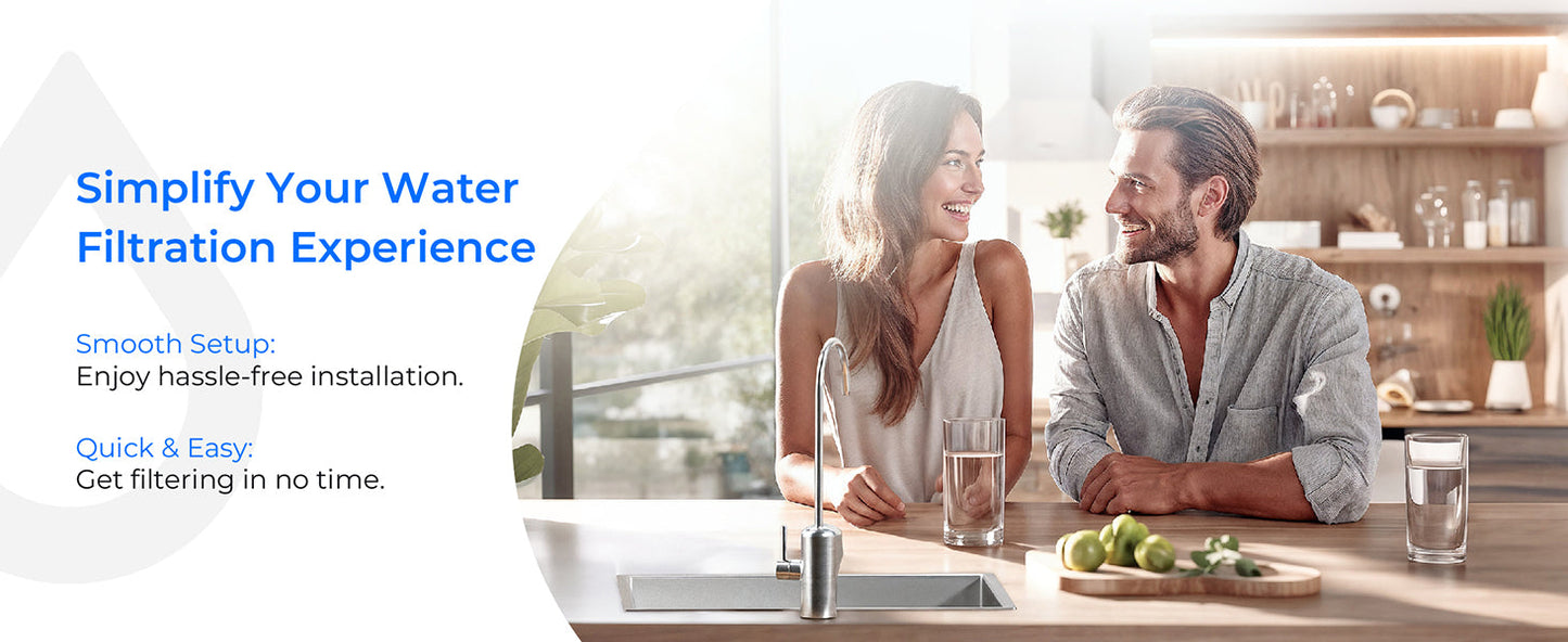 Waterdrop G3P800 Reverse Osmosis System, 800 GPD Fast Flow, NSF/ANSI 42 & 53 & 58 & 372 Certified, 3:1 Pure to Drain Ai-TechWorld 