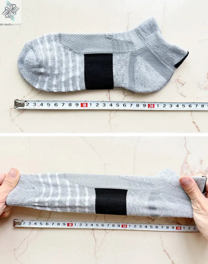 1/3 Pairs Anti-slip Football Socks Men Cotton Sock Short Long Tube Soccer Basketball Sport Socks Breathable Deodorous Sock 39-45 Ai-TechWorld 