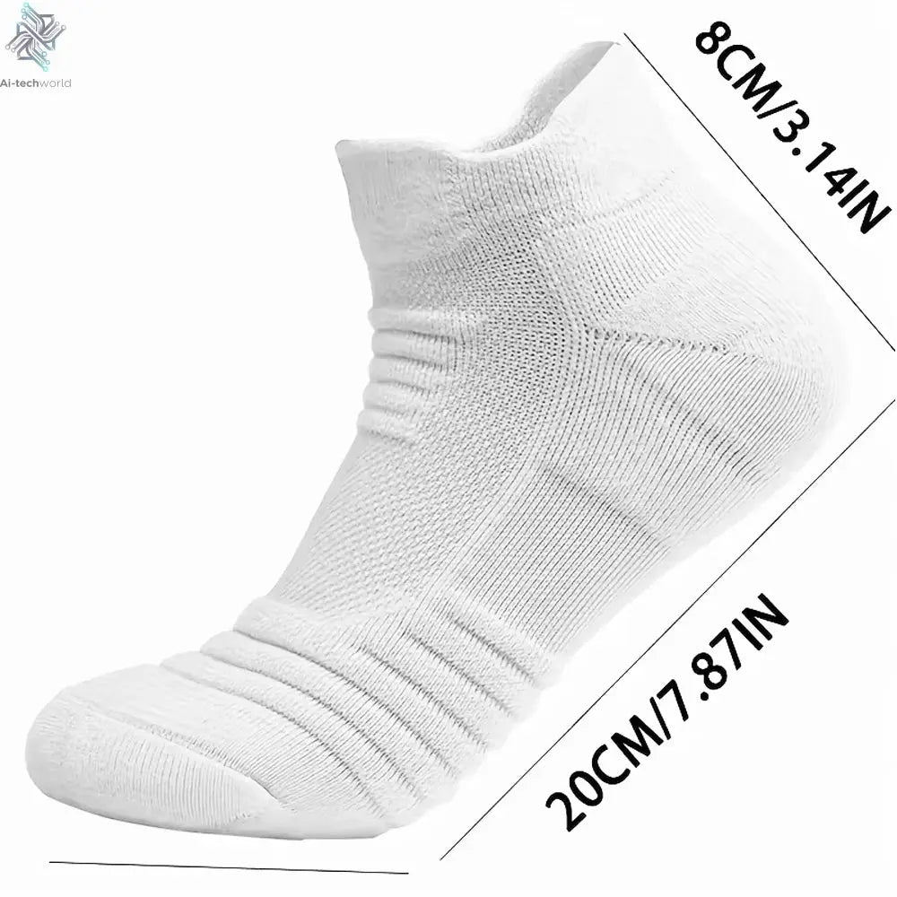 1/3 Pairs Anti-slip Football Socks Men Cotton Sock Short Long Tube Soccer Basketball Sport Socks Breathable Deodorous Sock 39-45 Ai-TechWorld 