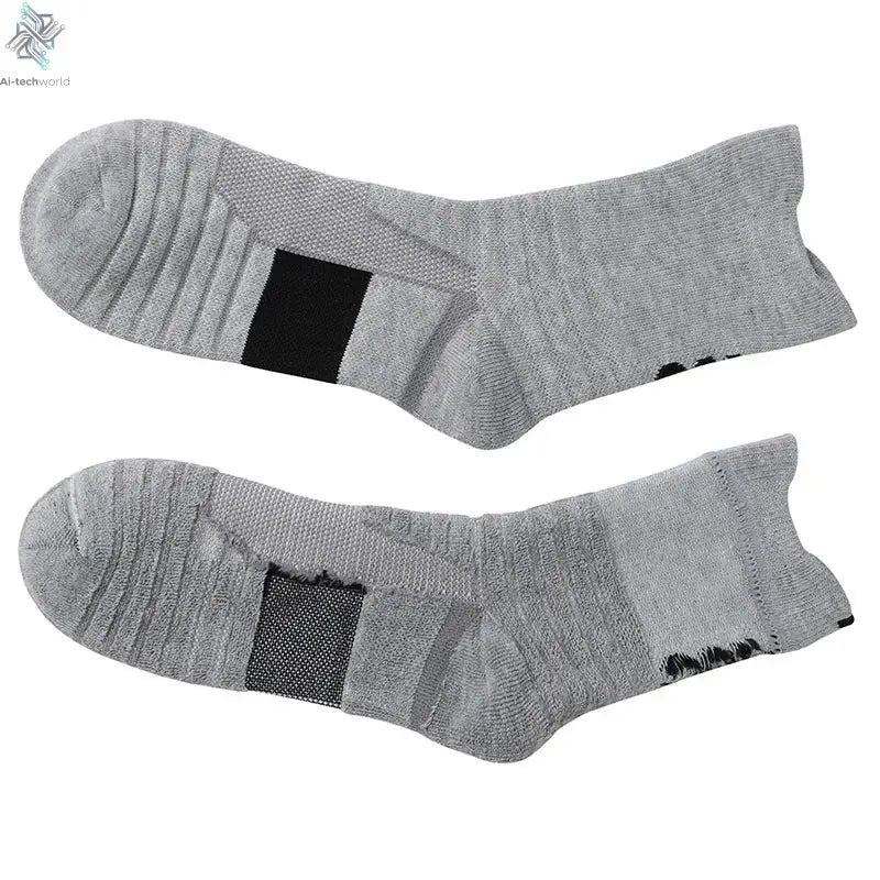 1/3 Pairs Anti-slip Football Socks Men Cotton Sock Short Long Tube Soccer Basketball Sport Socks Breathable Deodorous Sock 39-45 Ai-TechWorld 