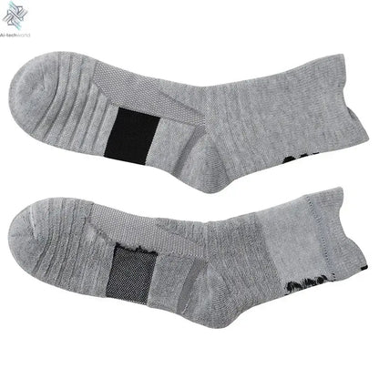 1/3 Pairs Anti-slip Football Socks Men Cotton Sock Short Long Tube Soccer Basketball Sport Socks Breathable Deodorous Sock 39-45 Ai-TechWorld 