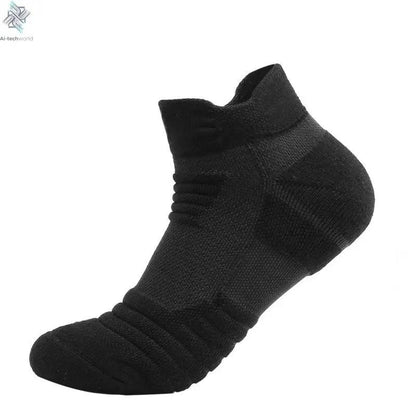 1/3 Pairs Anti-slip Football Socks Men Cotton Sock Short Long Tube Soccer Basketball Sport Socks Breathable Deodorous Sock 39-45 Ai-TechWorld 