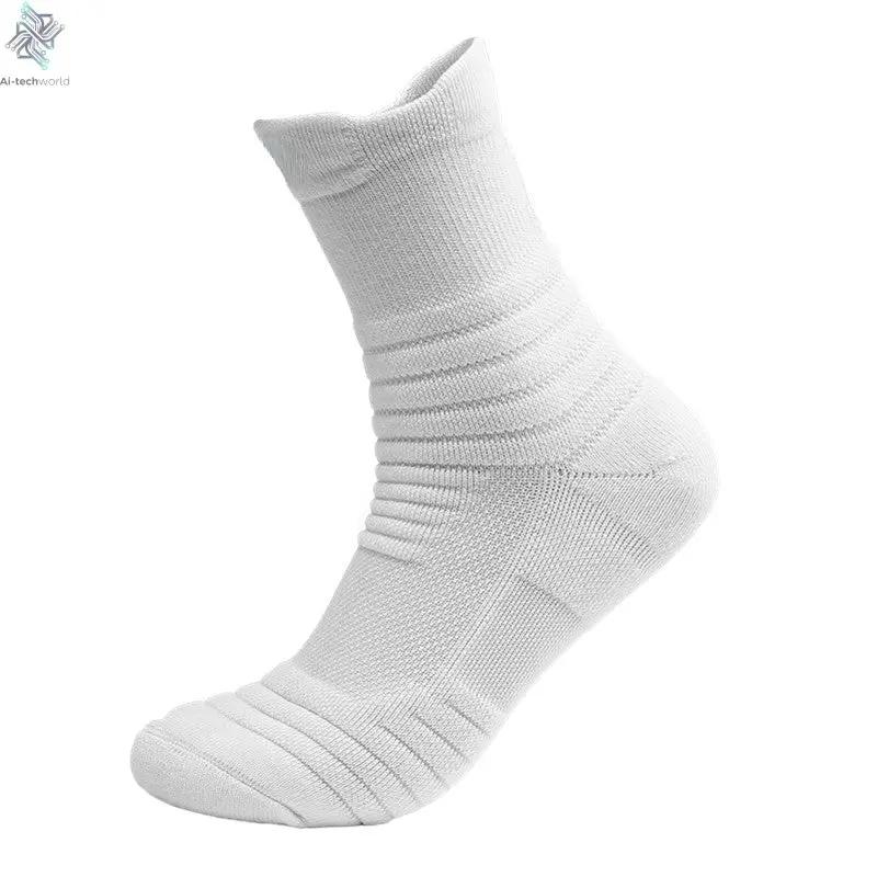 1/3 Pairs Anti-slip Football Socks Men Cotton Sock Short Long Tube Soccer Basketball Sport Socks Breathable Deodorous Sock 39-45 Ai-TechWorld 