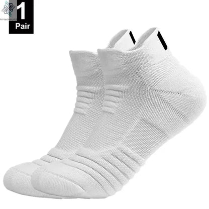 1/3 Pairs Anti-slip Football Socks Men Cotton Sock Short Long Tube Soccer Basketball Sport Socks Breathable Deodorous Sock 39-45 Ai-TechWorld 